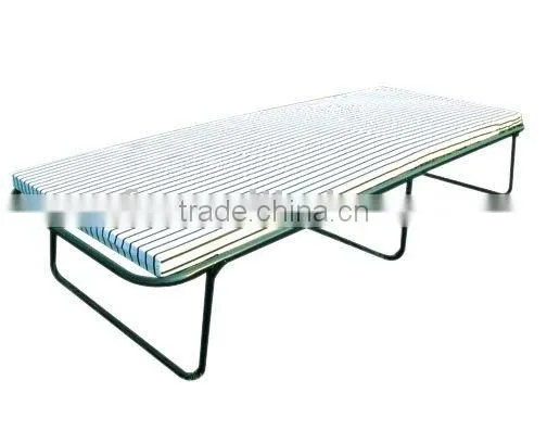 Folding spring bed