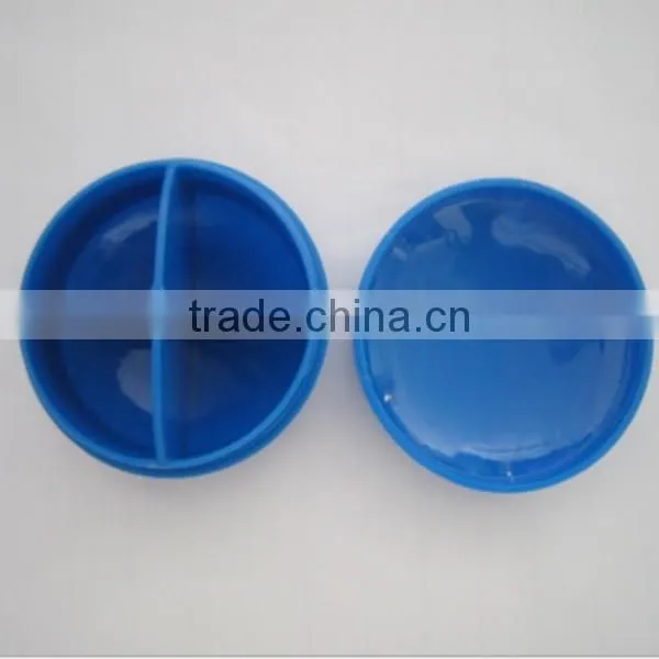 Custom Round 4 Compartment Plastic Pill Box Colorful Pill Dispenser Box Made in China photo-2
