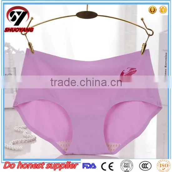 Nano Silver Ions Sterilization Underwear One Piece Ice Silk Quick-drying Antibacterial Women's Panties photo-4