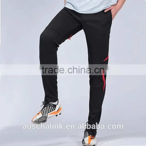 2016 New Style Custom Unisex Soccer Training Pants Low Price photo-5