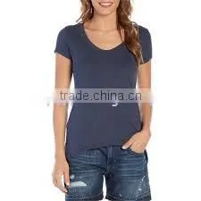 Wholesale Plain Blank Womens Tshirt photo-4