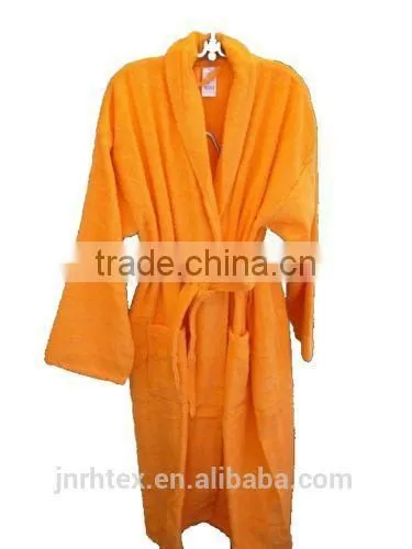 100% Cotton Terry Bathrobe for Womens photo-4
