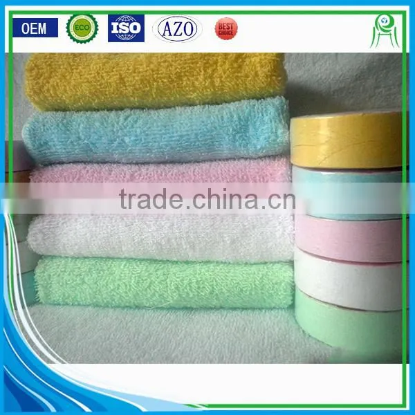 Custom Logo Shape Travel Compressed Face Towel photo-3