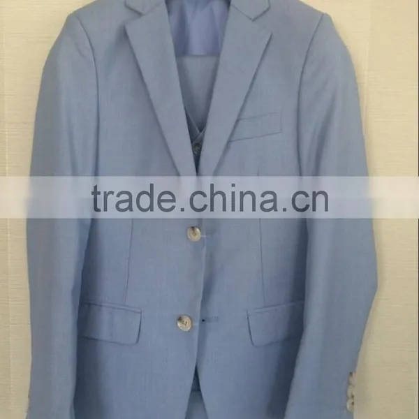 2017 New Style Latest Design China Factory Pink Color Young Boy Party Suit photo-2