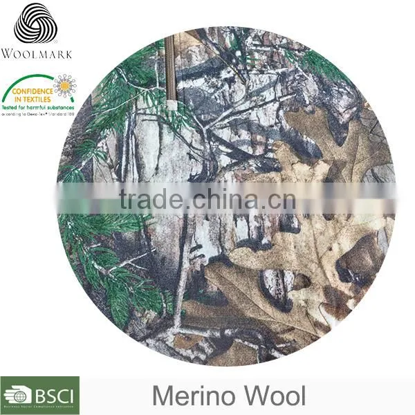 OEM Camouflage 100% Knitted Wool Suit Fabric photo-5