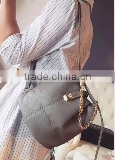 DY0089Z Europea Fashion Ladies Hot Sale Bucket Bag Chain Handbag photo-2
