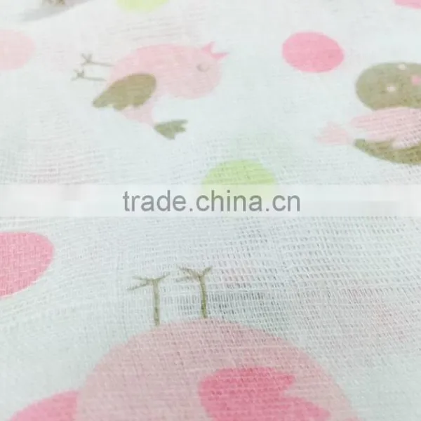 Baby Blanket 100%cotton Muslin Gauze 21s/32s/40s Muslin Baby Blanket photo-4