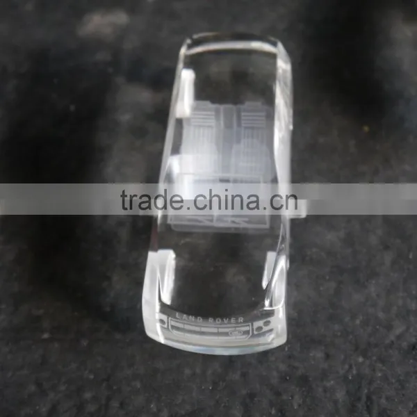 Transparent Antique 3D Crystal Car Model For Car Business Guest Memento photo-4