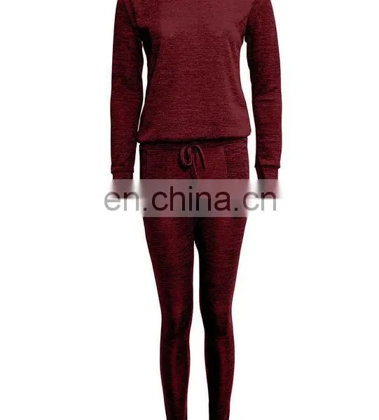 2016 China OEM Ladies Womens Casual Leisure LOUNGE WEAR Set JOGGERS Tracksuit photo-2