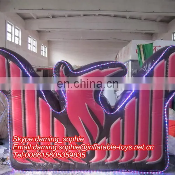 Inflatable Advertising Billboard, Inflatable Sign With LED Lights photo-3