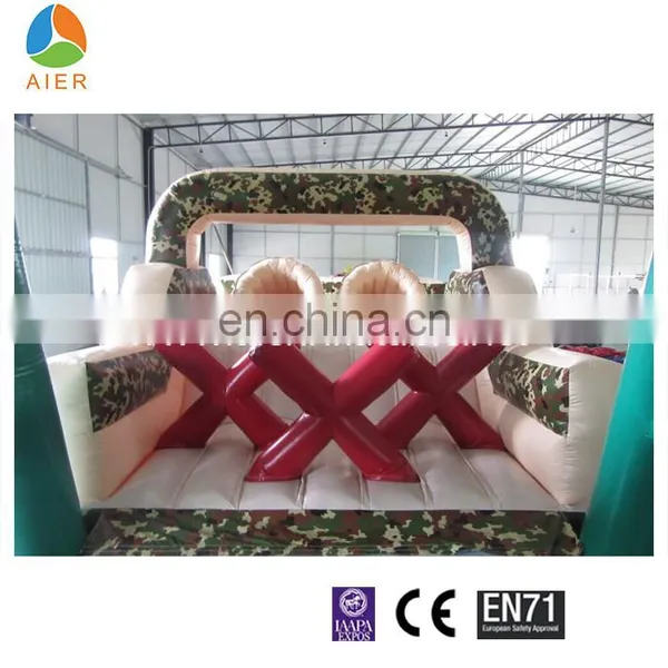 Commericial Giant and Cheap Inflatable Long Obstacle With Water Slide for Sale for Adult photo-4