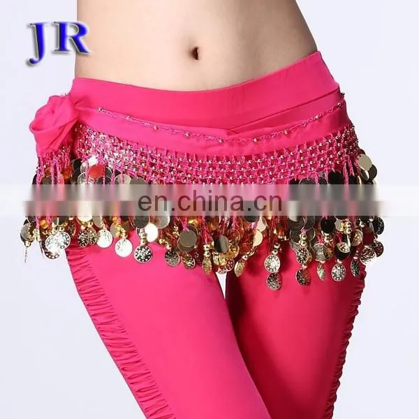 Cheap Sequins Tassel Belly Dance Hip Scarf Y-2010# photo-3