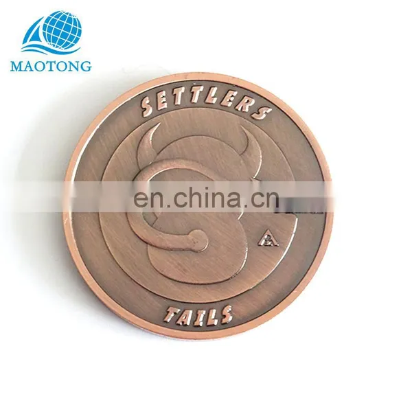 Promotion Bulk Wholesale Custom Cheap Metal Funny Antique Coins photo-2