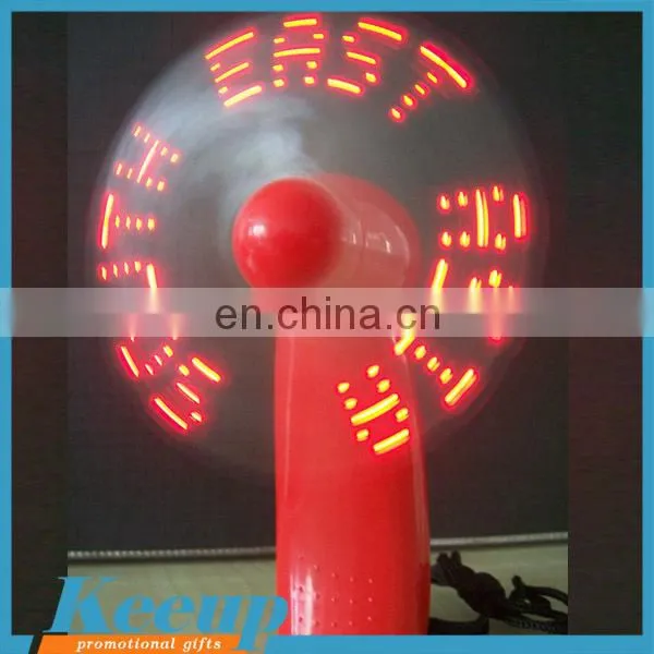 Most Fashion DIY Creative Smart Programmable Hand Light Mini Advertising Fan photo-2