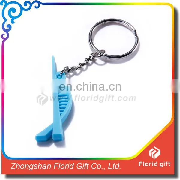 Cheapest Promotional Customized Silicone Keychain/pvc Keychain/ Rubber Keyring photo-6