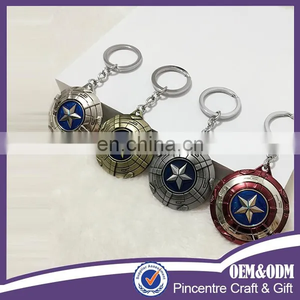 Wholesale Superhero Marvel Batman Bat Metal Keychain With Key Ring in Store photo-6