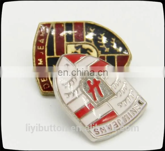 Fashional Decorative Metal Plate With Enamel Handbag Logo Metal Plate photo-3