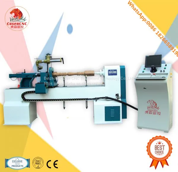 Cnc Woodworking Lathe Machinery for Making Wooden Furniture Legs photo-3