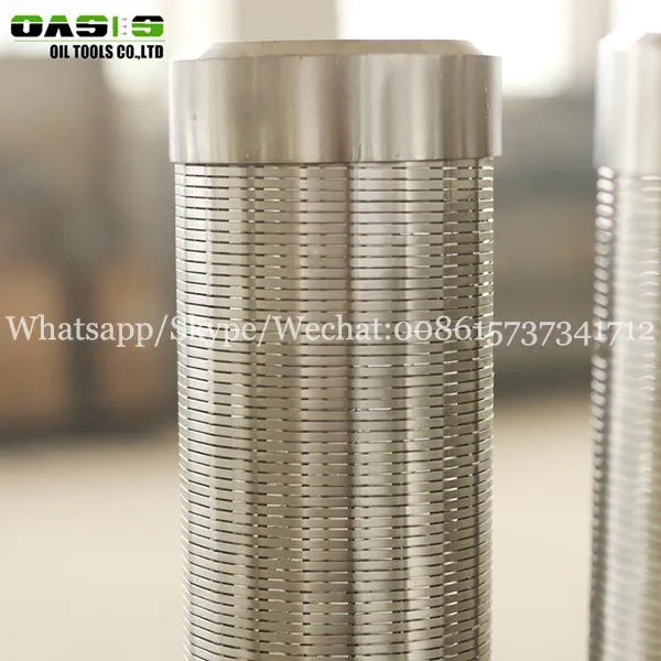 6 5/8inch(168mm) Water Well Screen/wedge Wire Screen/slotted V Type Wire Point Pipe photo-2