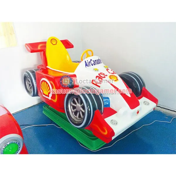 Zhongshan Amusement Rocking Machine Car Cartoon F1 Formula Car Kiddy Rides photo-2