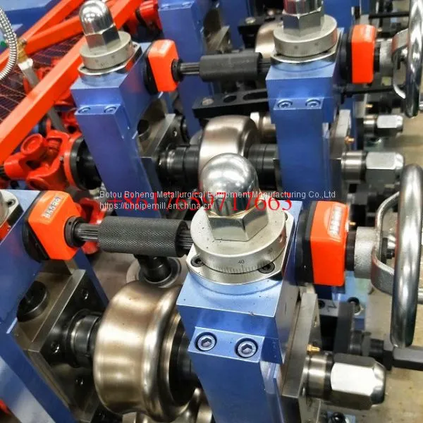 High Frequency Automatic Welded Pipe Production Line for Mild Steel photo-2