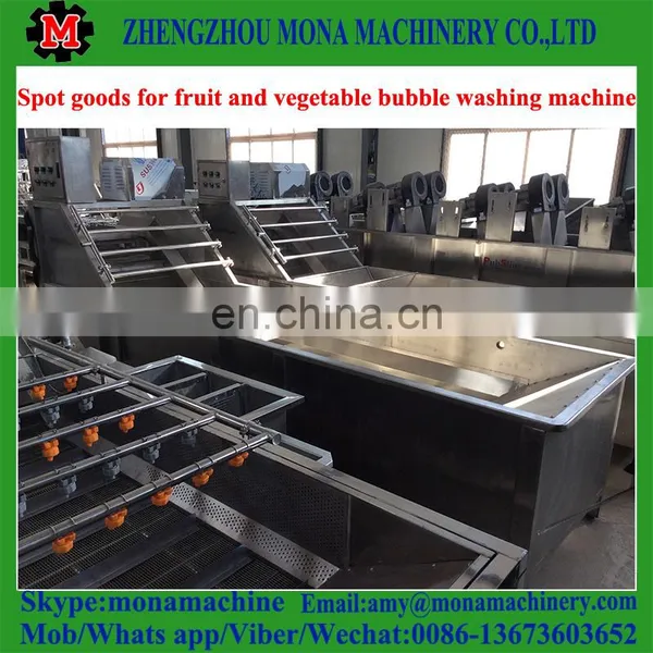 Hot Selling Vegetable Washing Machine/bubble Washer/ozone With Low Cost photo-5