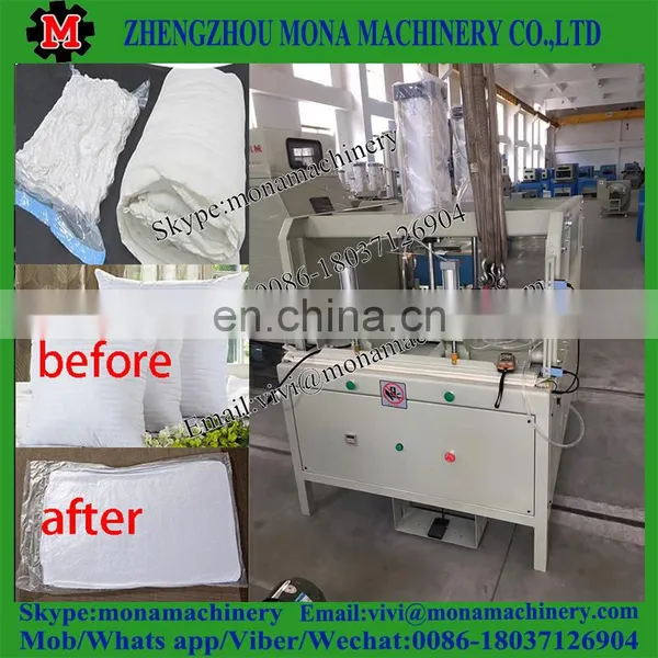 Single Cylinder Vacuum Pillow Compressing Packing Sealing Machine photo-5