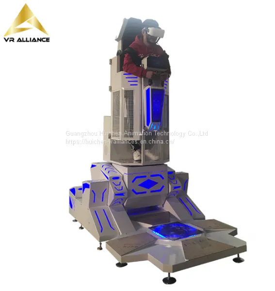 Newly Design Amusement Equipment 720 Degree Virtual Reality Super Rocket VR Simulator Game Machine photo-2