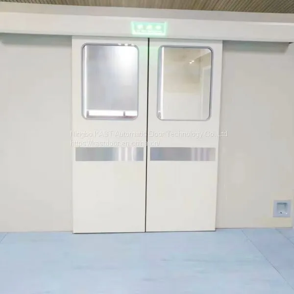 Hospital Hermetic Automatic Sliding Door Hospital Automatic Steel Cleanroom Door