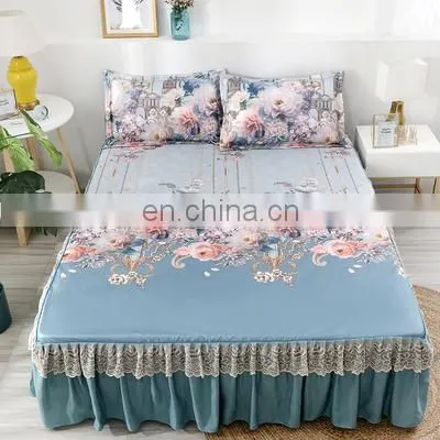 Comfortable Massage Bed Skirt Massage Bed Cover Skirt Bed Skirting For Queen photo-3