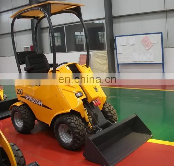 Farm Machinery CE Certification Mini Wheel Tractor Loader photo-5