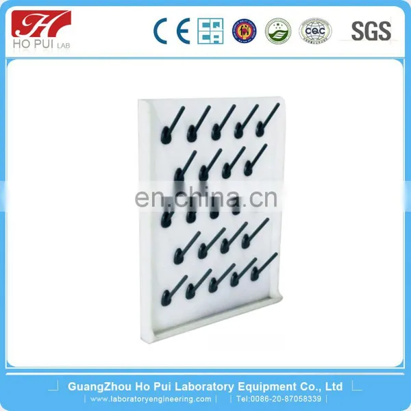 Good Price Laboratory Single Faced Drying Rack pp Lab Pegboard photo-4