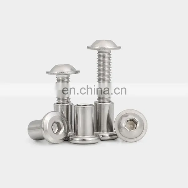 Stainless Steel Black Chicago Screws m8 Flat Head Philips Binding Post Screws photo-4