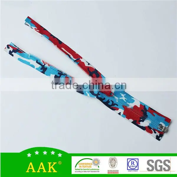 #5 Open End Nylon Zipper Stock in Fancy Waterproof Tape photo-2
