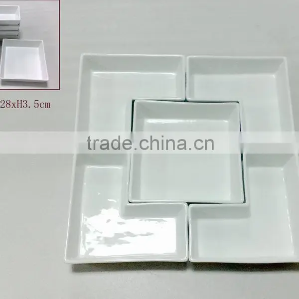 TABLEWARE SNACK SEPARATE ASSORTED DISHES photo-2