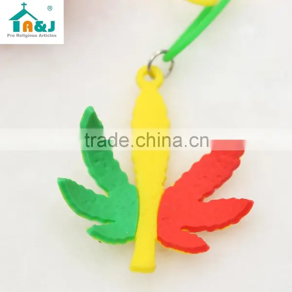 Maple Leaf Costumes Sillicon Necklace photo-2