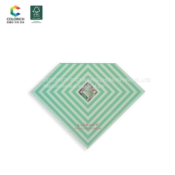 Empty Magnetic Eyeshadow Palette Paper Packaging Box Cardboard Storage Box Empty Eyeshadow Container Eyeshadow Palette photo-5
