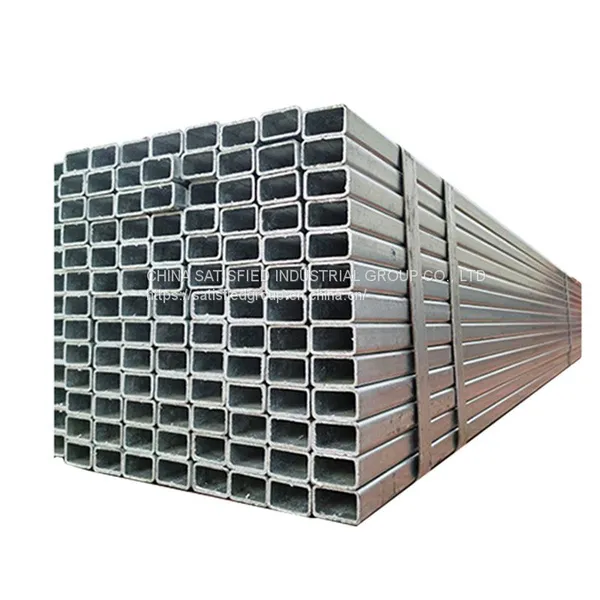 Pre galvanized square and rectangular welded steel pipe hollow sections