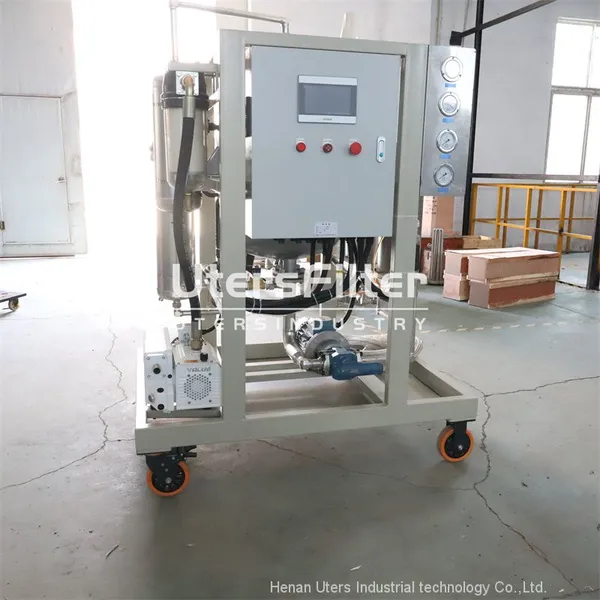 UTERS Transformer Oil Capacitor Oil Removal Water Removal Impurities Oil Purifier ZLYC-Z 100 photo-4
