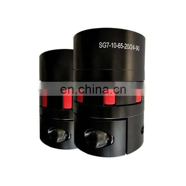 SG7-10 Series Flexible Coupling 14mm 25mm 32mm High Quality Curved Jaw Type Cnc Coupling photo-4
