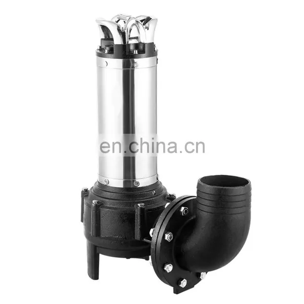 Automatic 10Hp Submersible Slurry Cut Sewage Cutter Grinding Pump