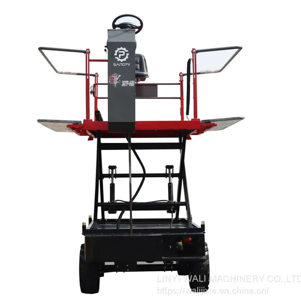 Mini Crawler Type Electric Multifunction Garden Work Platform photo-3