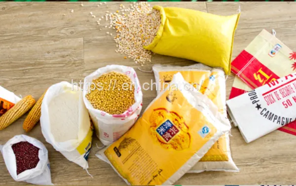 Heavy Duty Trash Bags Plastic Trash Bag Disposable and Heat Seal PP Plastic Garbage Trash Rubbish Woven Bag Construction Woven photo-2