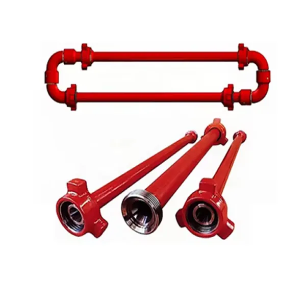 High Pressure Drilling Active Elbow 35Mpa Annular Pipe Manifold API 16C FMC Long Sweep Swivel Joint Short Loop Manifold photo-2