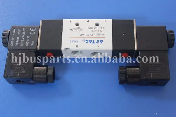 Wholesale Price 4V220-08 Bus Door Pump Solenoid Valve Replacement Spare Parts for Higer Bus photo-2