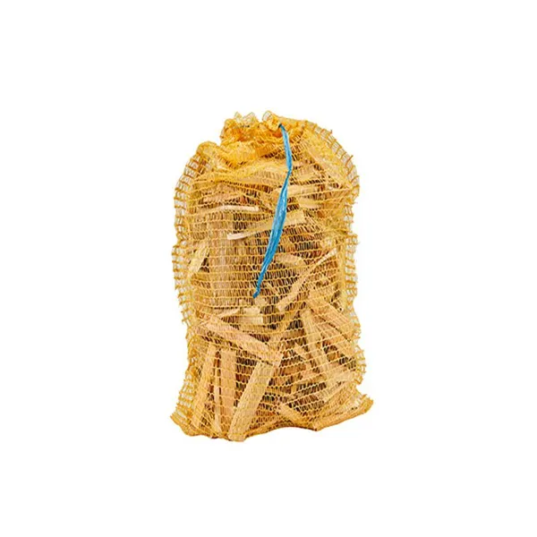 High Quality 50cm*80cm Plastic Vegetables and Fruits PP Mesh Bag Tubular Onions Drawstring With Custom Logo photo-6