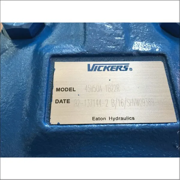 Vickers 45V50A-1B22R Vane Pump 100% New Original Safety All Fitting photo-3