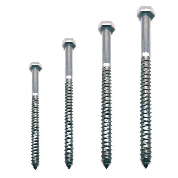 DIN 571 Hex Head Wood Screws for Log Home Construction photo-4