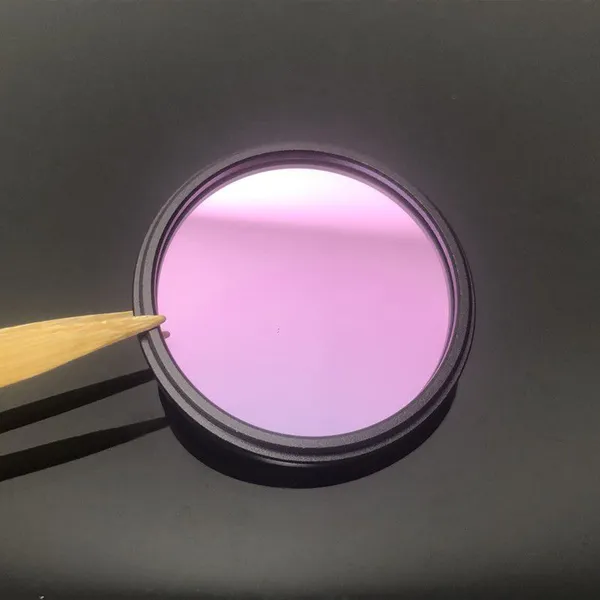 570nm Narrowband Filter High Transmission Narrowband Optical Precision Coating Spectral Detection Dedicated Filter photo-2