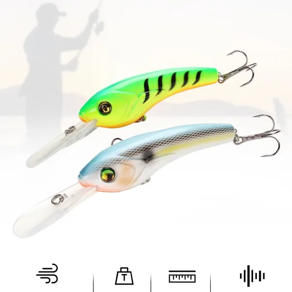 Floating Rattle Crankbait-GDFR03-95mm/19g